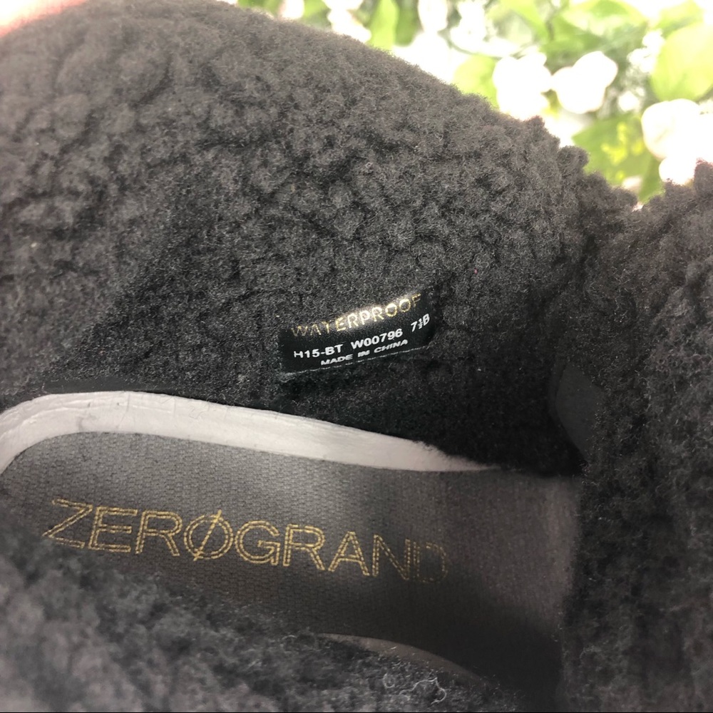 Cole Haan Faux Fur ankle boots size 7 1/2 B - Picture 7 of 8